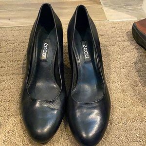Black Ecco wedges~ Size 38